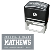 Tampon Auto-encreur Style créatif gras (En situation)