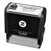 Tampon Auto-encreur Sweet Home Monogramme adresse auto-encrage timbre (Produit)