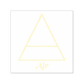 Tampon Auto-encreur Symbole d'élément d'air de Falln Pagan (Design)