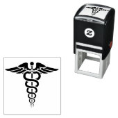 Tampon Auto-encreur Symbole médical (En situation)