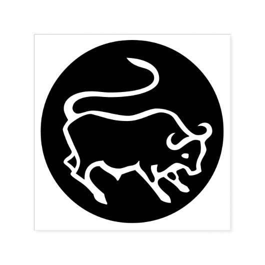 Tampon Auto-encreur SYMBOLE Zodiaque Taurus (Design)