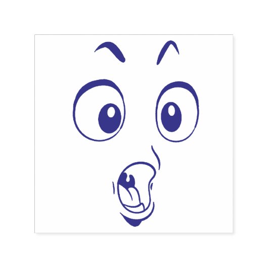 Tampon Auto-encreur Tampon auto-encreur Emotican Face (Design)