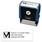 Tampon Auto-encreur Tampon auto-encreur personnalisé (En situation)