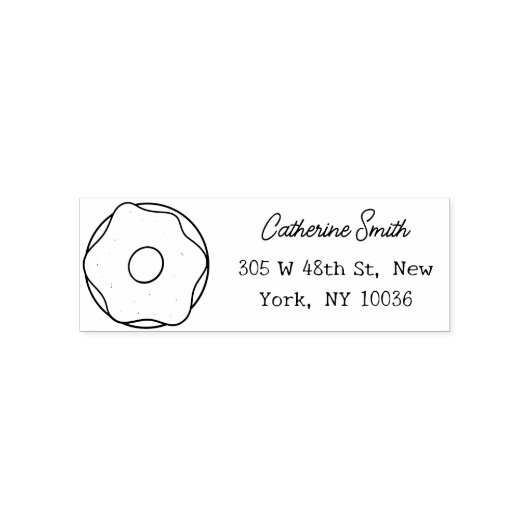 Tampon Auto-encreur Tampon en caoutchouc autoportant (Design)