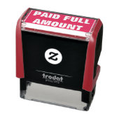 Tampon Auto-encreur Tampon en caoutchouc de base "PAIEMENT ENTIER" (Produit)