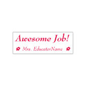 Tampon Auto-encreur Tampon en caoutchouc pour assistant d'enseignement (Design)