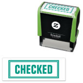 TAMPON AUTO-ENCREUR  TAMPOON ENCREUR AUTO-ENCREUR DE BUREAU (En situation)