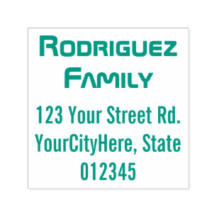 Tampon Auto-encreur Techie & Nerdy Nom et adresse