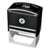 Tampon Auto-encreur Télécharger le logo rétro-moderne (Produit)