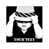 Tampon Auto-encreur Télécharger votre photo (Design)