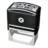 Tampon Auto-encreur “That’s What She Said” Funny Office (Produit)