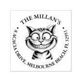 Tampon Auto-encreur thème amoureux des chats fou (Design)