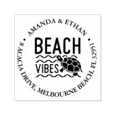 Tampon Auto-encreur Thème de la tortue (Design)