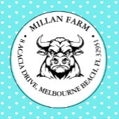 Tampon Auto-encreur Thème Jote Angus Bull