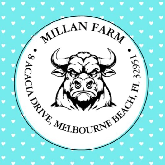 Tampon Auto-encreur Thème Jote Angus Bull