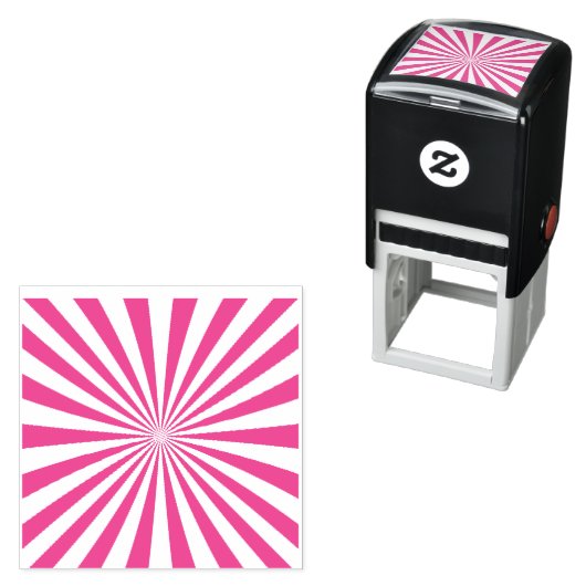 Tampon Auto-encreur Thunder_Cove de Starburst Abstrait (En situation)