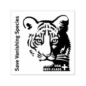 Tampon Auto-encreur Tigre. (Design)