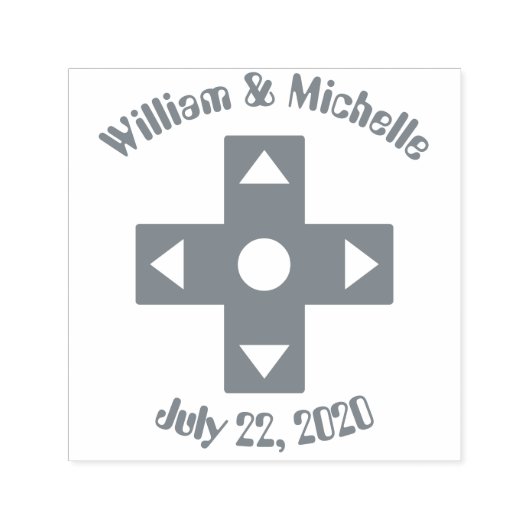 Tampon Auto-encreur Timbre Accent auto-encastré en mode multijoueur (Design)