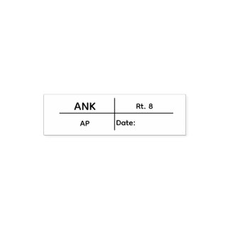 Tampon Auto-encreur Timbre ANK