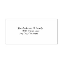 Timbre auto-alimenté personnalisable