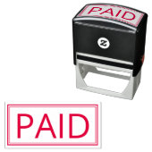 Tampon Auto-encreur Timbre auto-écriture Paiement payé par l'entrepris (En situation)