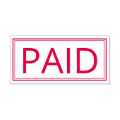 Tampon Auto-encreur Timbre auto-écriture Paiement payé par l'entrepris (Design)