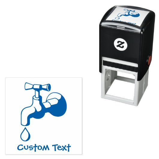 Tampon Auto-encreur Timbre auto-encastré à la dérive (En situation)