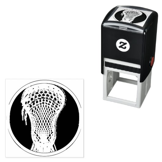 Tampon Auto-encreur Timbre auto-encastré de crosse (En situation)