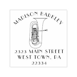 Tampon Auto-encreur Timbre auto-encastré de l'enseignant de la bande m