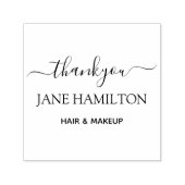 Tampon Auto-encreur Timbre auto-encastré du Merci personnalisé (Design)