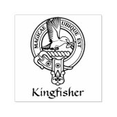 Tampon Auto-encreur Timbre auto-encastré Kingfisher Crest (Design)