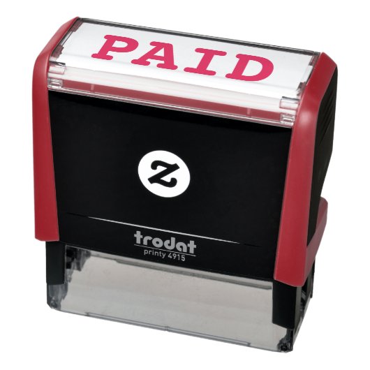 Tampon Auto-encreur Timbre auto-encastré payé (Produit)