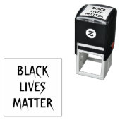 Tampon Auto-encreur Timbre auto-encollé Black Lives Matt (En situation)