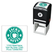 Tampon Auto-encreur Timbre auto-encre en caoutchouc pour l'entreprise  (En situation)