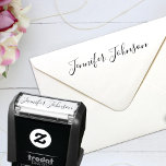 Tampon Auto-encreur Timbre auto-encre personnalisé signature personnal<br><div class="desc">Ajoutez votre nom et créez votre signature personnalisée. Vous pouvez TRANSFÉRER ce DESIGN sur d'autres produits Zazzle et l'ajuster à la plupart des articles Zazzle. Vous pouvez également cliquer sur le bouton PERSONNALISER pour ajouter, supprimer ou modifier des détails comme la couleur arrière - plan, le texte, la police ou...</div>