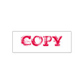 Tampon Auto-encreur Timbre "Copier" (Design)