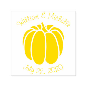 Tampon Auto-encreur Timbre d'accentuation automatique du patch citroui