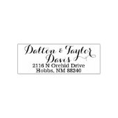 Tampon Auto-encreur Timbre d'adresse auto-encrage personnalisé (Design)