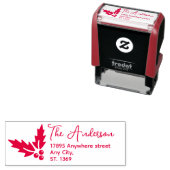 Tampon Auto-encreur Timbre d'adresse de retour automatique (En situation)