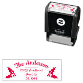 Tampon Auto-encreur Timbre d'adresse de retour automatique (En situation)