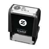 Tampon Auto-encreur Timbre d'adresse de retour Celtique Simple Rustiqu (Produit)