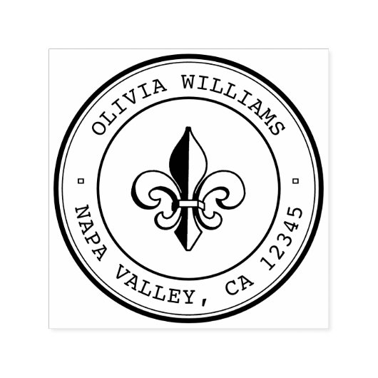 Tampon Auto-encreur Timbre d'adresses personnalisé, Timbre pour mariag (Design)