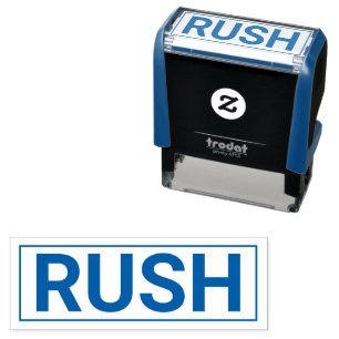 Tampon Auto-encreur Timbre d'auto-activation RUSH Office