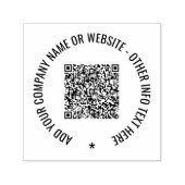 Tampon Auto-encreur Timbre d'auto-écriture arrondi de texte personnali (Design)