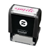 Tampon Auto-encreur Timbre d'auto-écriture #Smile (Produit)
