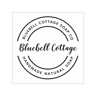 Tampon Auto-encreur Timbre d'auto-intégration d'entreprise de savon pe