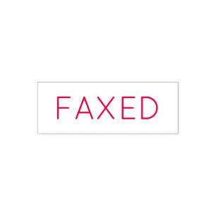 Tampon Auto-encreur Timbre de bureau automatique FAXÉ
