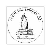 Tampon Auto-encreur Timbre de la bibliothèque Ex Libris (Design)
