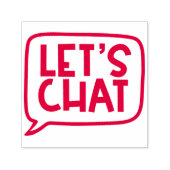 Tampon Auto-encreur Timbre de l'enseignant Conversation (Design)