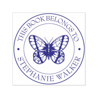 Tampon Auto-encreur Timbre de livre de bibliothèque personnalisée - Ex